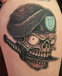 Outstanding Military Skull Tattoo | Craneos tattoo, Tatuaje militar ...