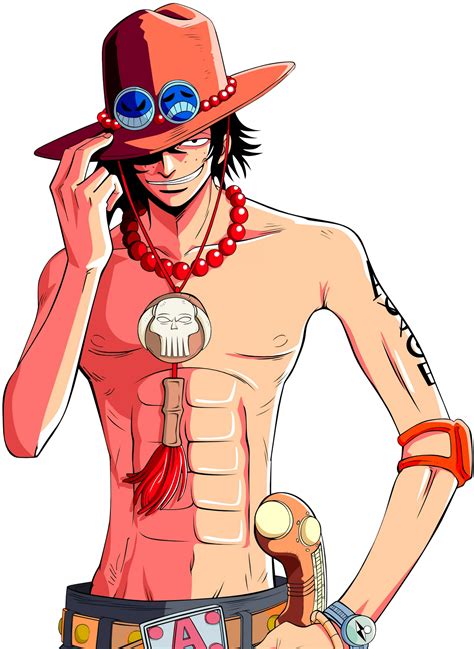 Portgas D. Ace (Render) by yessing on DeviantArt