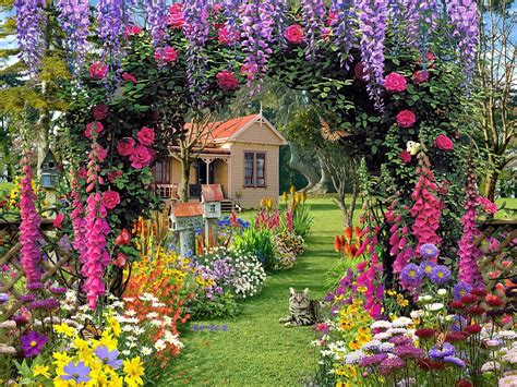 Garden HD Wallpapers on WallpaperDog