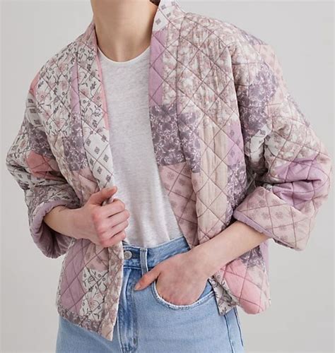 Pin by Ganna Osmanova on Стёганая одежда | Quilted clothes, Clothes ...