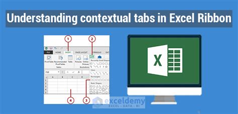 Understanding contextual tabs in Excel Ribbon - ExcelDemy