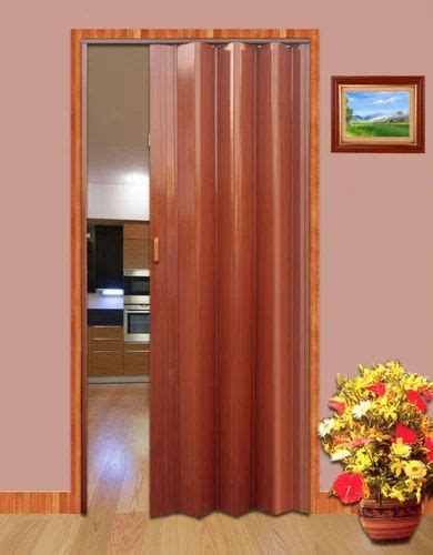 Sliding Semi Gloss Pvc Folding Bathroom Door, For Interior, 51% OFF