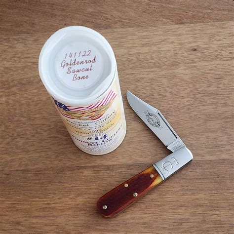 Great Eastern Cutlery #141122 Goldenrod Sawcut Bone For Sale | TSA Knives