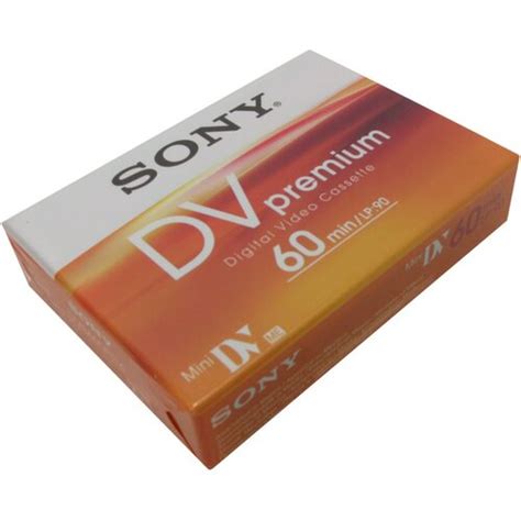 Кассета MiniDV Sony Digital Video Cassette MiniDV DVM60PR4 — купить ...