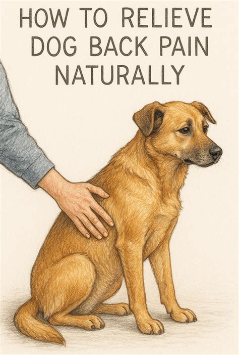 how to relieve dog back pain naturally