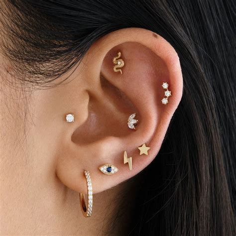 The Complete STUDS Guide to Ear Piercing Aftercare | Ear piercings, Ear ...