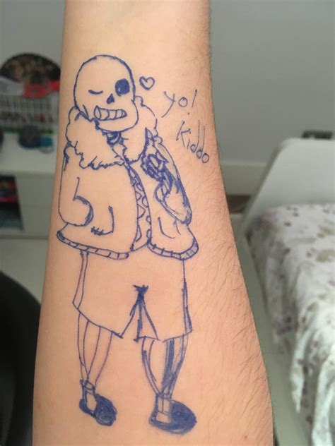Tattoo Sans-1 by LucielsBadTime on DeviantArt