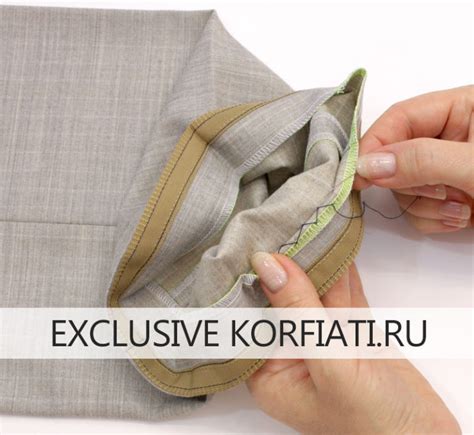 Способы подгиба брюк - пять уроков Анастасии Корфиати