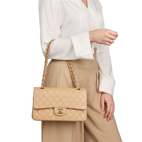 Chanel Classic Flap Bag Beige | IUCN Water