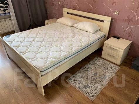 Продам 2-спальную кровать (160х200) + матрац + 2 тумбы - Мебель во ...