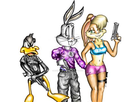 looney tunes gangsta version (digital) by davidcodjo22 on DeviantArt