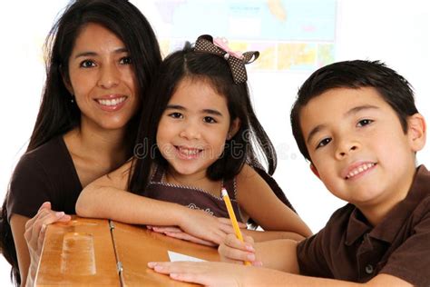 Children at School stock image. Image of homework, study - 21119701