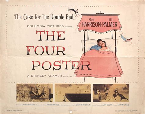 The Four Poster Original 1952 U.S. Half Sheet Movie Poster - Posteritati Movie Poster Gallery