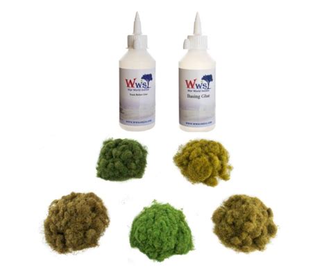 static grass embankment glue kit wwscenics