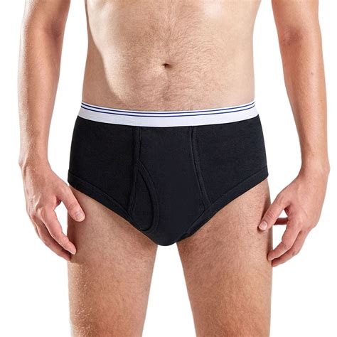 CARER Mens Incontinence Briefs Leakproof Urinary Incontinence Underwear ...