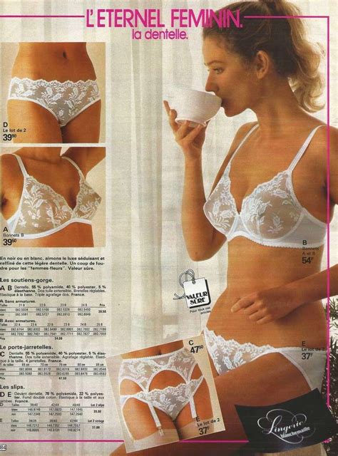 scan catalogues de lingerie