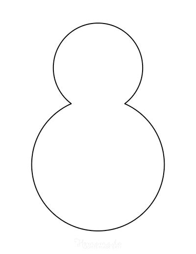 Free Printable Snowman Templates for Crafts | Printable snowman ...