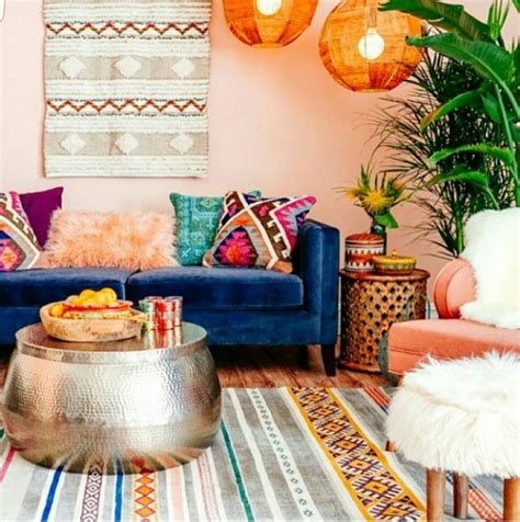 85 Inspiring Bohemian Living Room Designs - DigsDigs