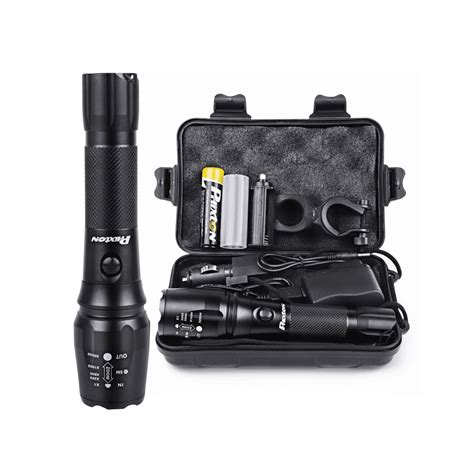 Phixton Rechargeable Tactical Flashlight | Survival Front