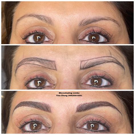 microshading microblading  tina chung