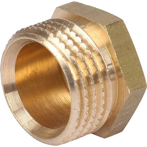 Заглушка резьбовая НР 1/2" латунь TIEMME – купить за 144,90 руб.