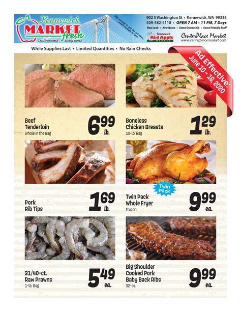 Kennewick Red Apple Market - Specials