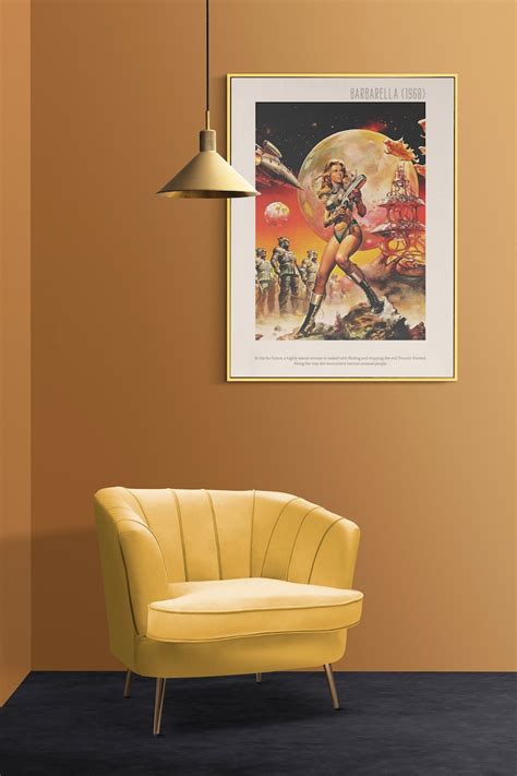 BARBARELLA Movie Poster Alternative Retro Movie Printable Poster Gift ...