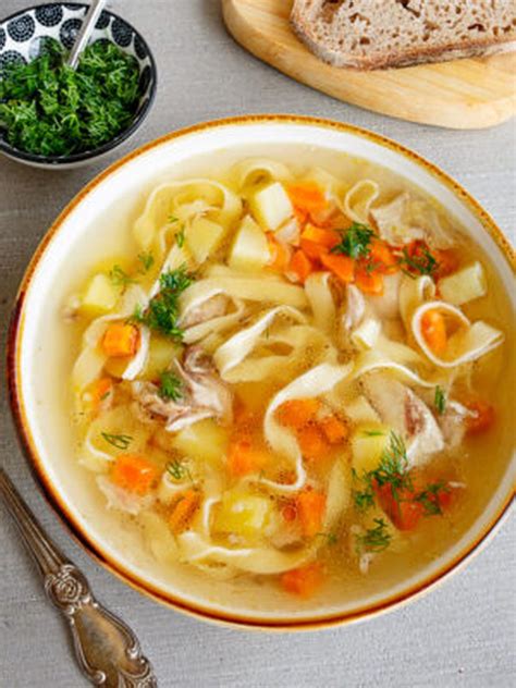 Рецепт куриного супа с домашней лапшой с фото пошагово на Вкусном Блоге