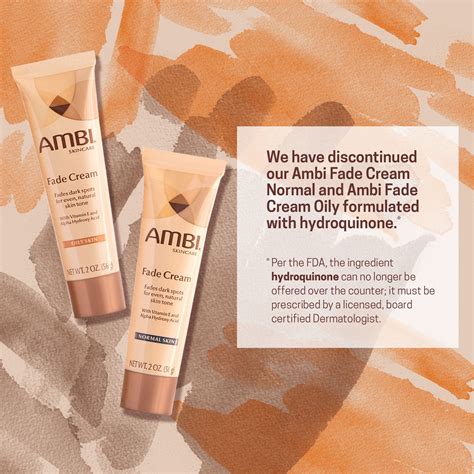 Fade Cream Hydroquinone-Free – Ambi Skincare