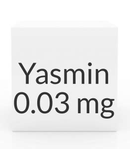 Yasmin 3-0.03mg- 28 Tablet Pack