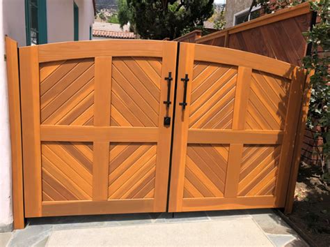 Wooden Driveway Gates