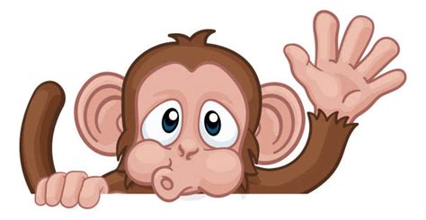 Monkey Hand On White Illustrations, Royalty-Free Vector Graphics & Clip