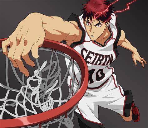 Download Taiga Kagami Anime Kuroko's Basketball HD Wallpaper by Kohaku-Art
