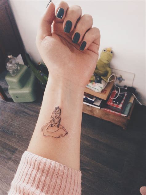 alice wonderland tattoo ideas 6