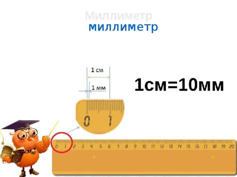 Презентация к уроку по теме "Миллиметр" 2 класс
