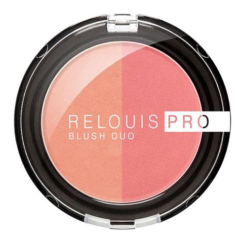 Румяна для лица `RELOUIS` `RELOUIS PRO` BLUSH DUO компактные тон 202 ...