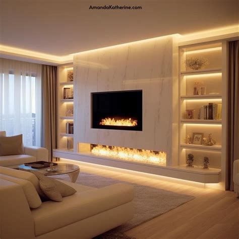31 stunning fireplace wall ideas with a tv for your living room – Artofit