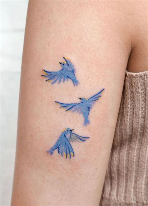 tiny birds tattoo inkstylemag