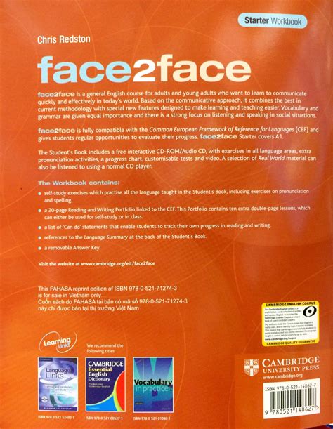 Review Face2face Starter Workbook with Key
