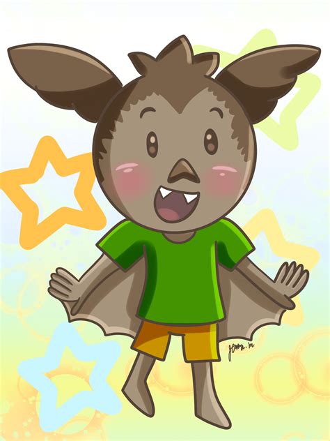 Ari the Bubbly Bat [Elinor Wonders Why] by jemibuni on DeviantArt