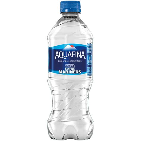 AquaFina Purified Drinking Water, 20 oz (1.25 pt) 591 ml