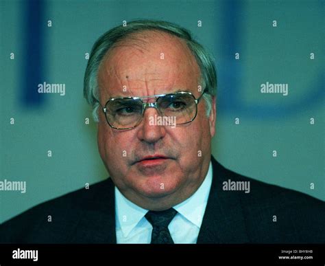 HELMUT KOHL CHANCELLOR OF GERMANY 27 May 1991 Stock Photo - Alamy