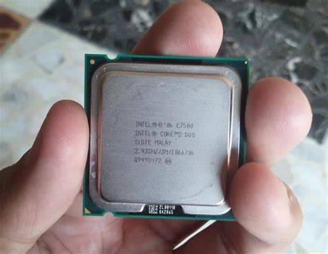 E7500 Core 2 Duo