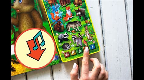 Розвиваюча балакуча книга-планшет "Тварини"/Развивающая говорящая книга ...