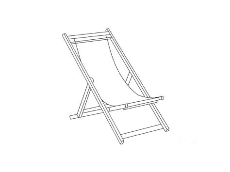 draw beach chair 7