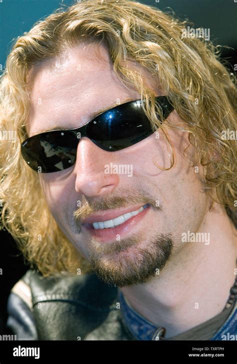 Lead singer of Nickelback Chad Kroeger at Juno Fan Fare during the