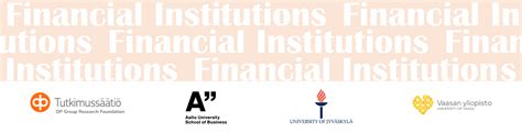 financial institutions