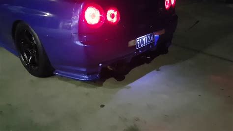 R34 GTR 2 Step FLYT34 Just Engine Management - YouTube