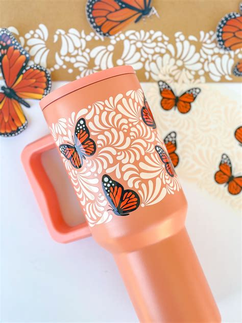Mariposa Talavera 40oz Tumbler – Humble Clouds Co