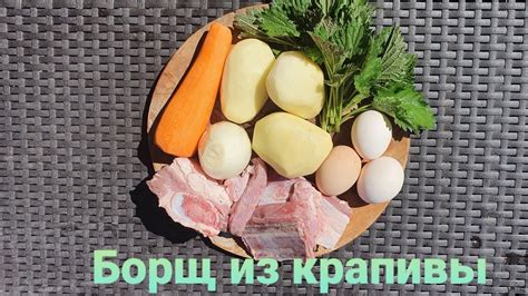 Борщ из крапивы - YouTube